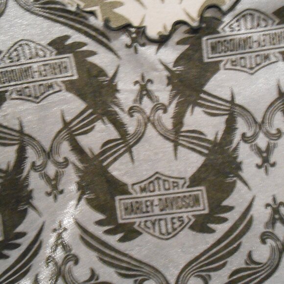 **SALE** Harley-Davidson Semi-Sheer Long Sleeve Top - Picture 6 of 10